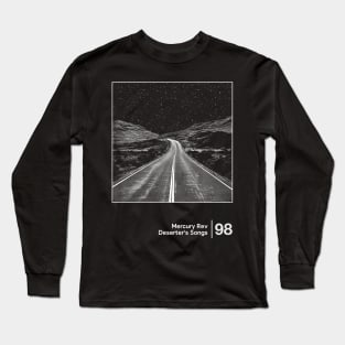 Deserter's Songs / Minimal Graphic Design Tribute Long Sleeve T-Shirt